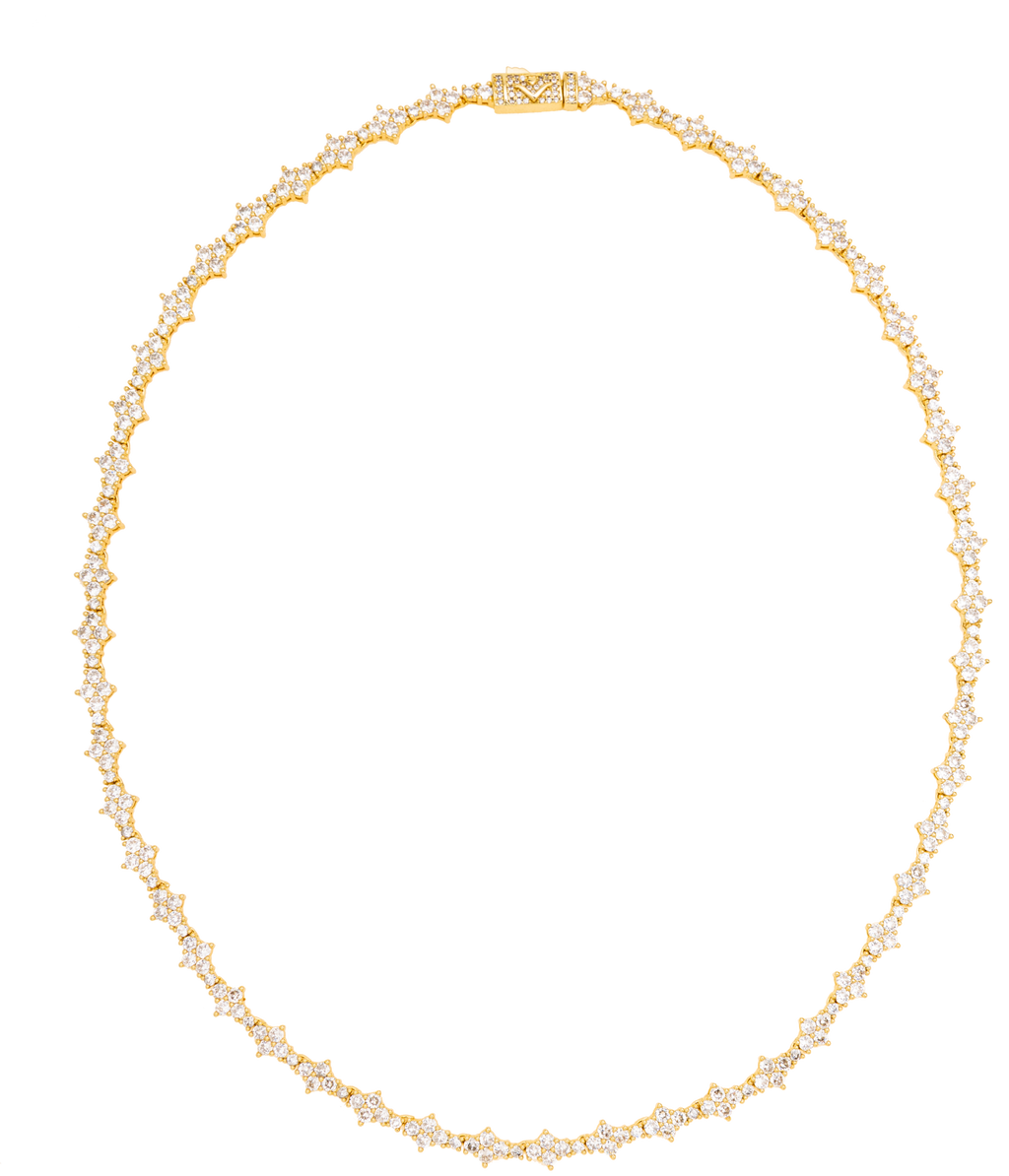 Collar Lumina Multi-stone Gold