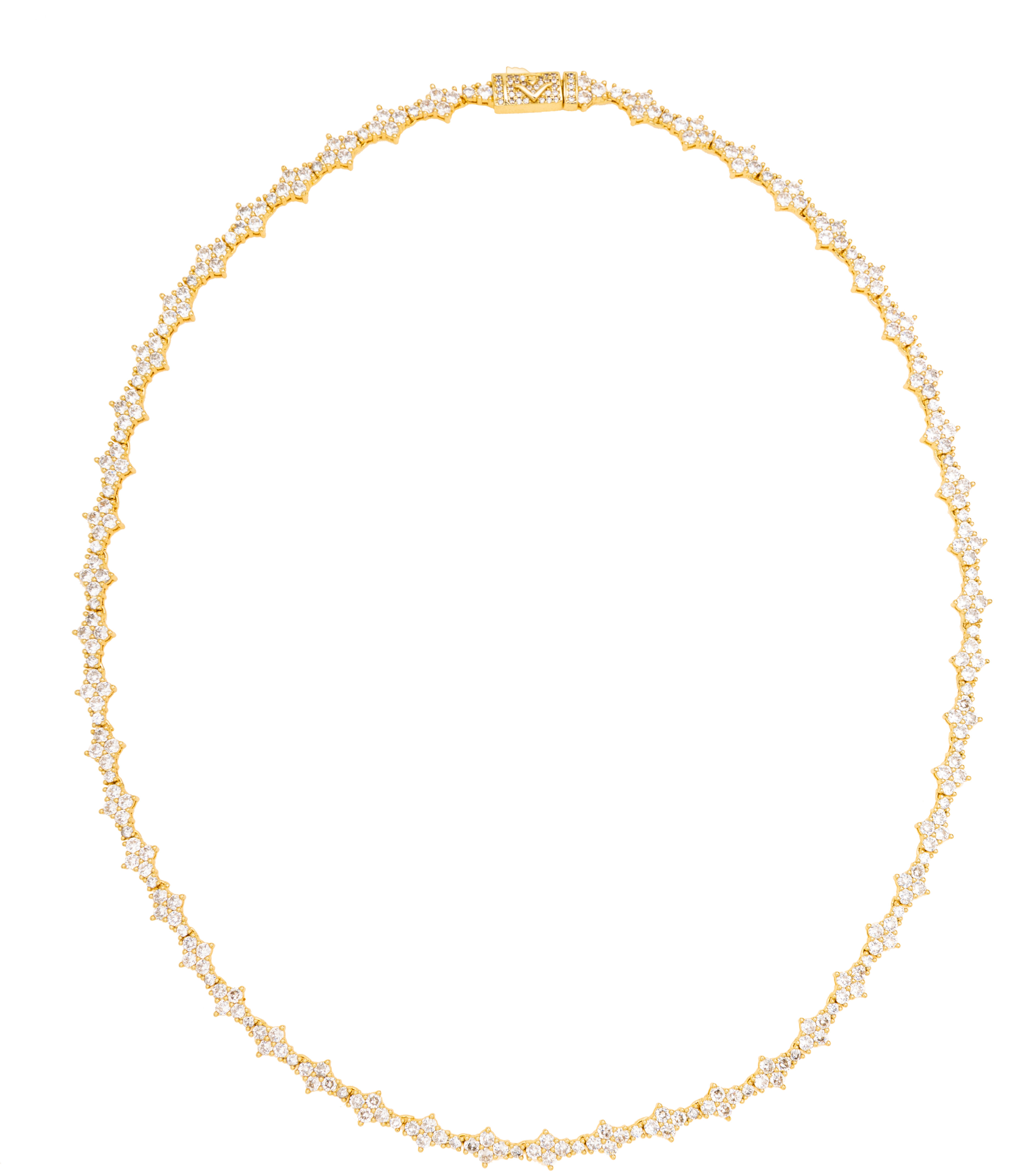 Collar Lumina Multi-stone Gold