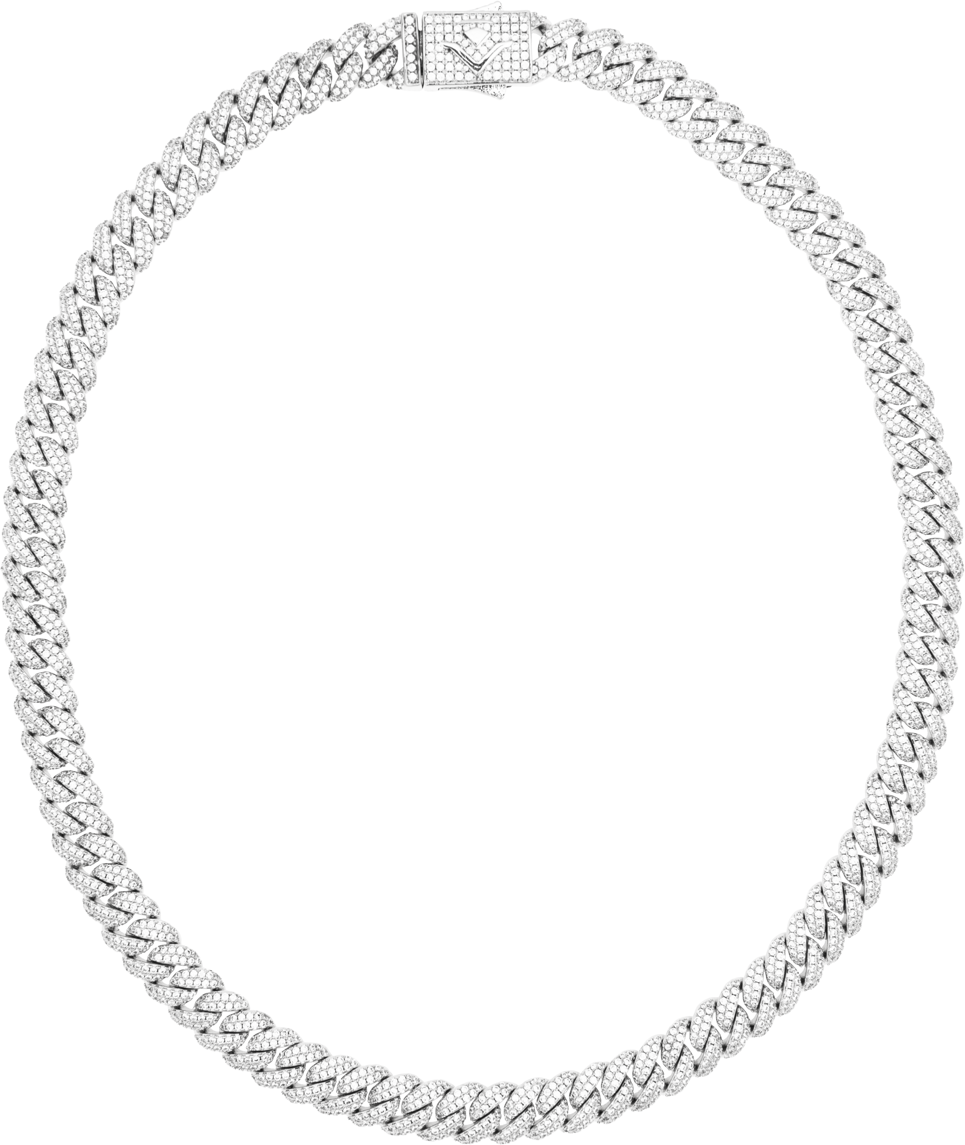 Collar Lumina Cuban Silver