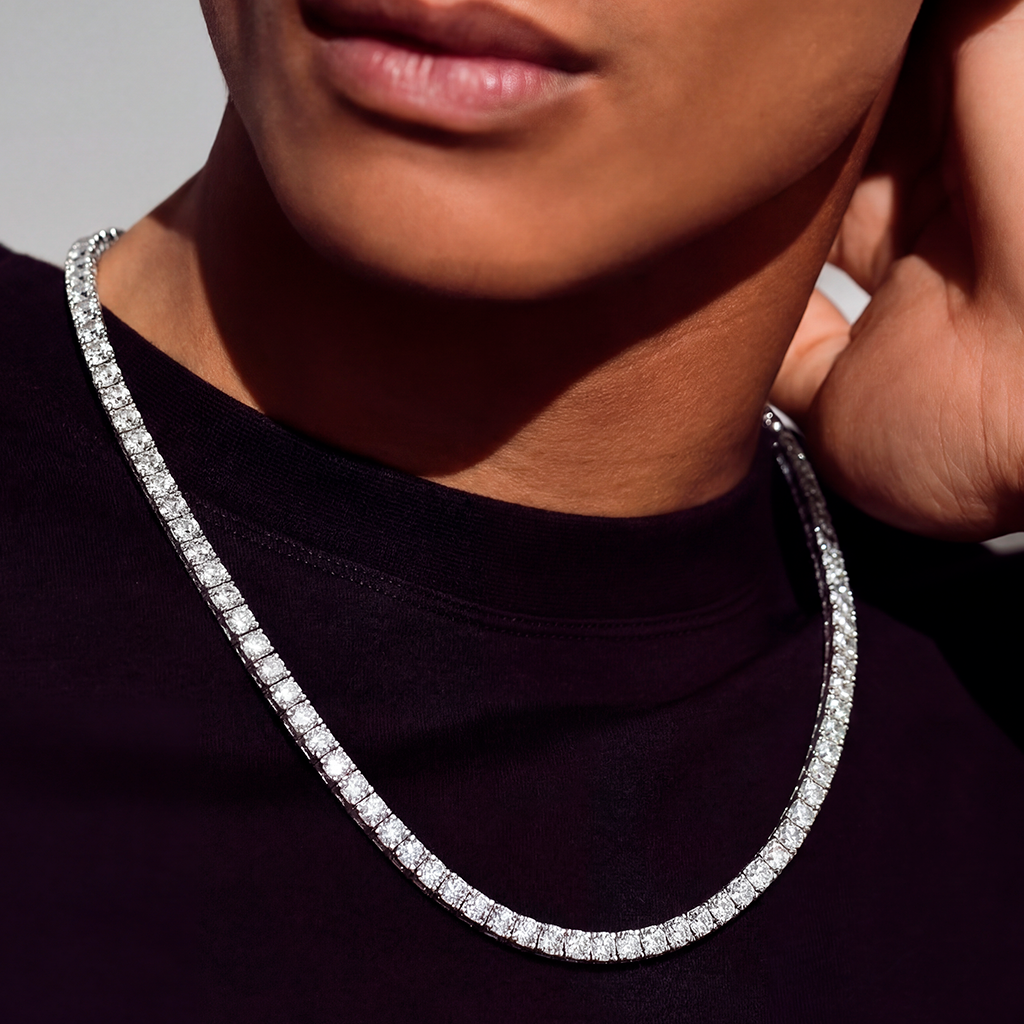 Collar Lumina Diamond Silver