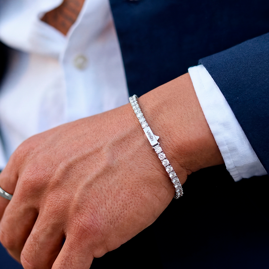 Pulsera Lumina Tennis Silver