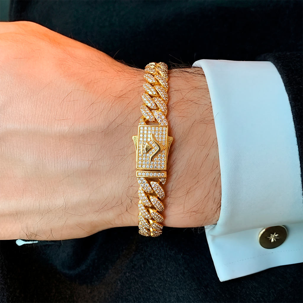 Pulsera Lumina Cuban Gold
