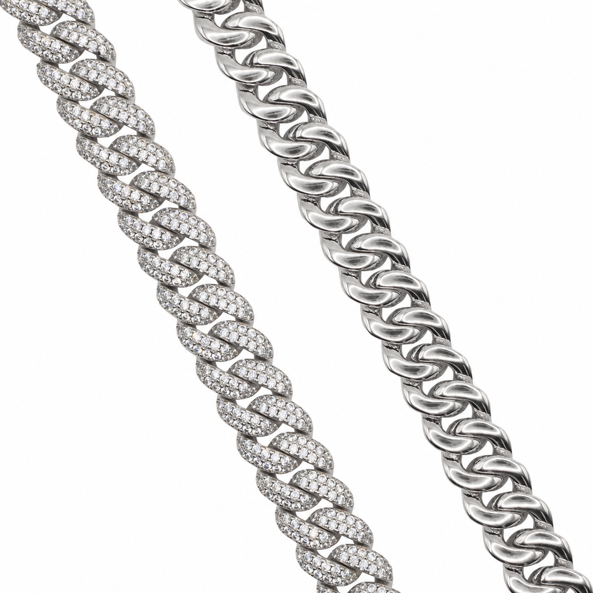 Conjunto Cuban Silver 10mm