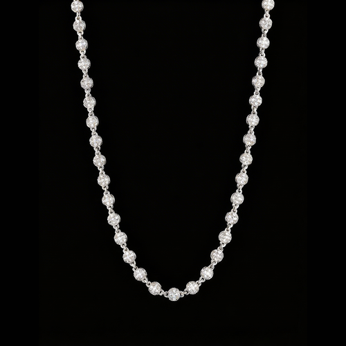 Collar Lumina Sfera Silver