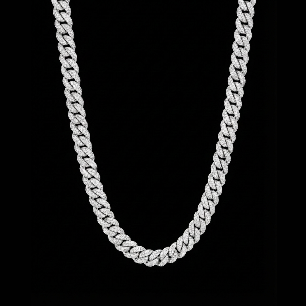 Collar Lumina Cuban Silver