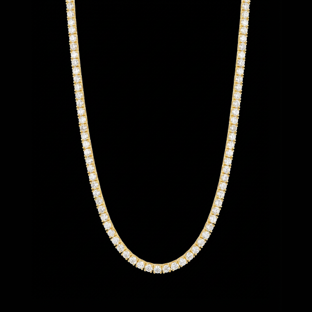 Collar Lumina Tennis Gold