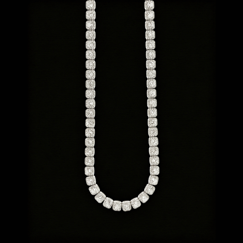 Collar Lumina Diamond Silver
