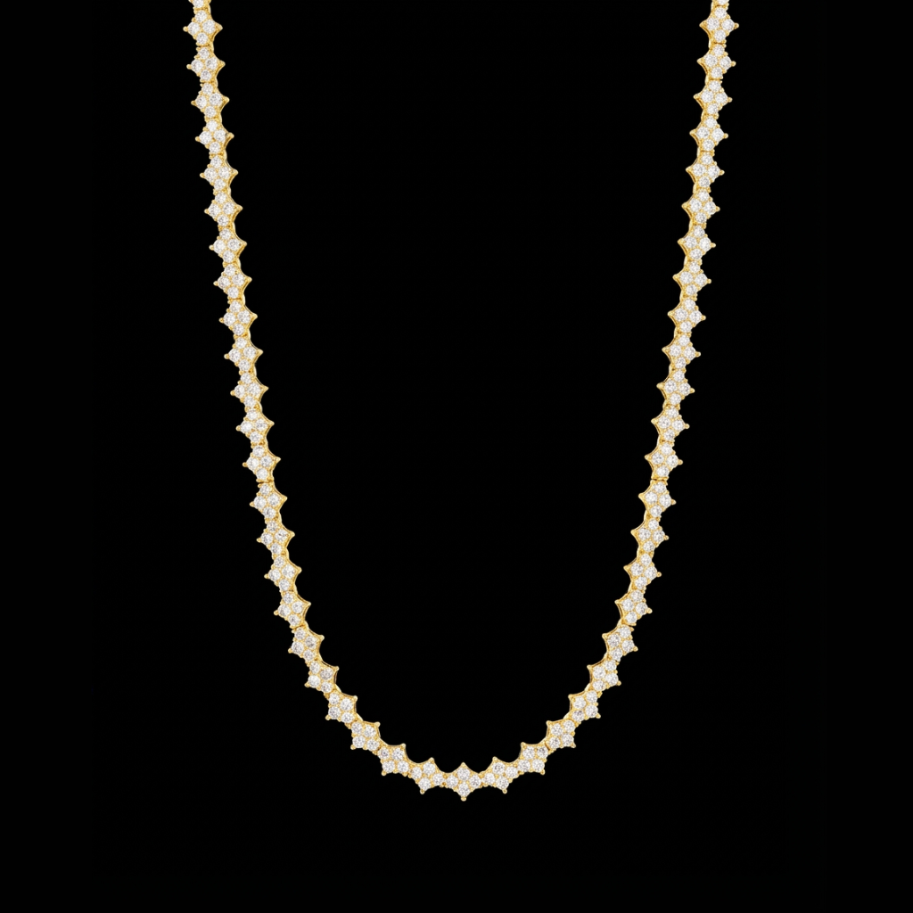 Collar Lumina Multi-stone Gold