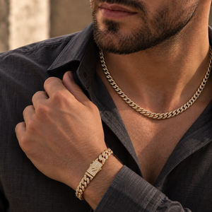 Conjunto Cuban Gold 10mm