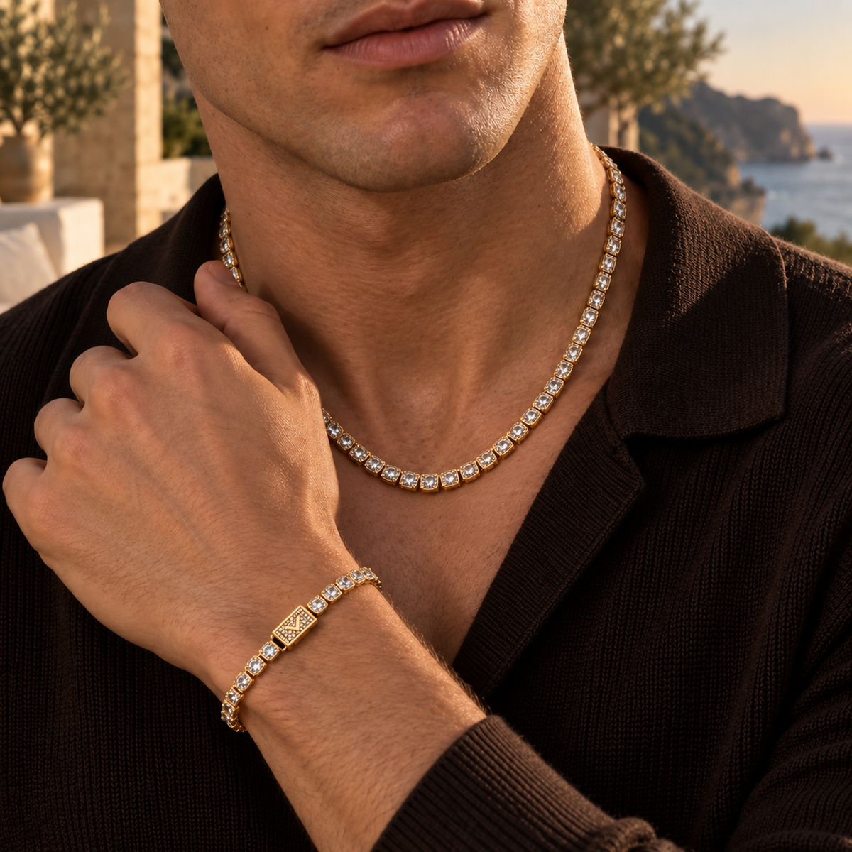 Conjunto Diamond Gold