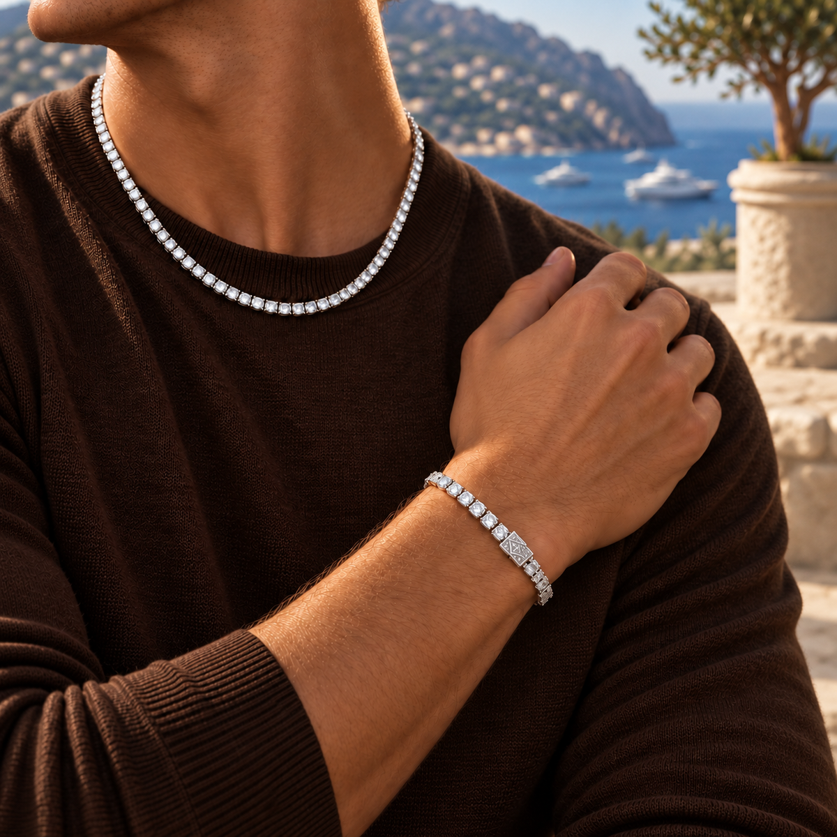 Conjunto Diamond Silver