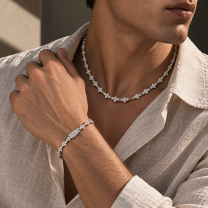 Conjunto Multi-stone Silver