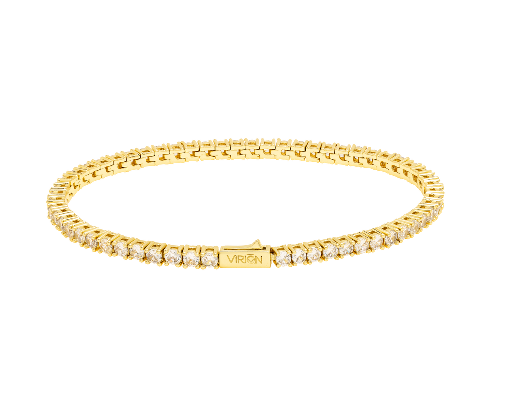 Pulsera Lumina Tennis Gold