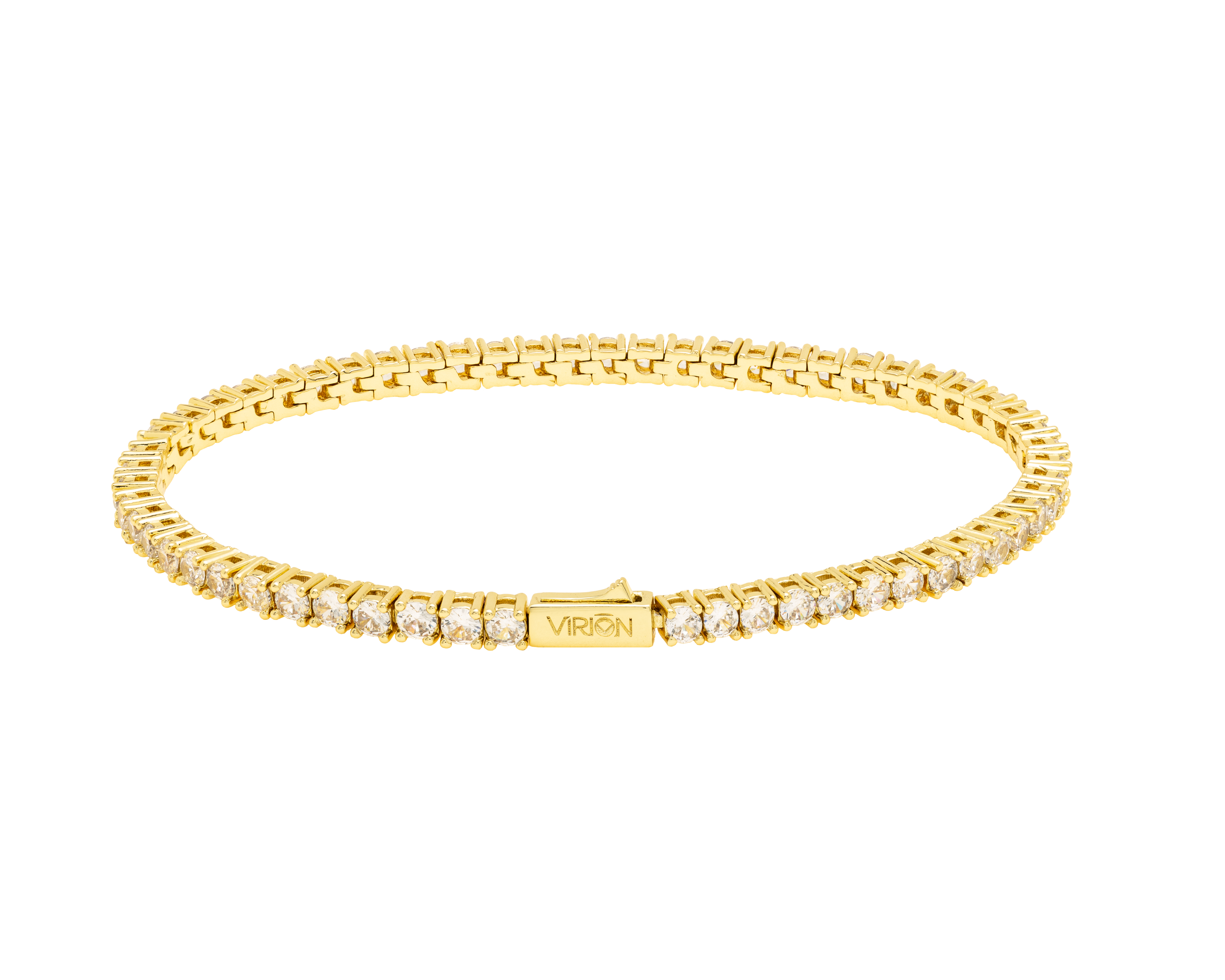 Pulsera Lumina Tennis Gold