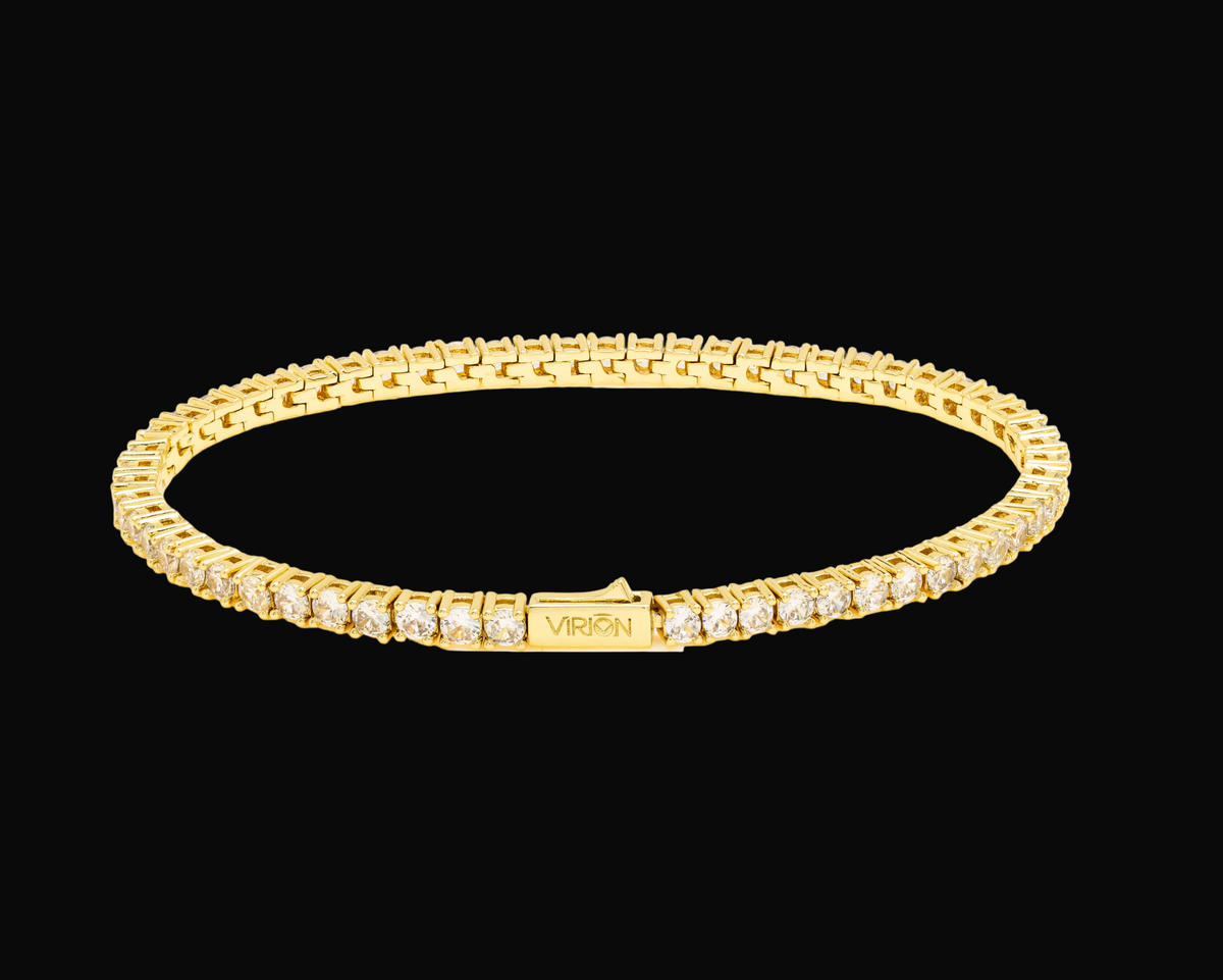 Pulsera Lumina Tennis Gold