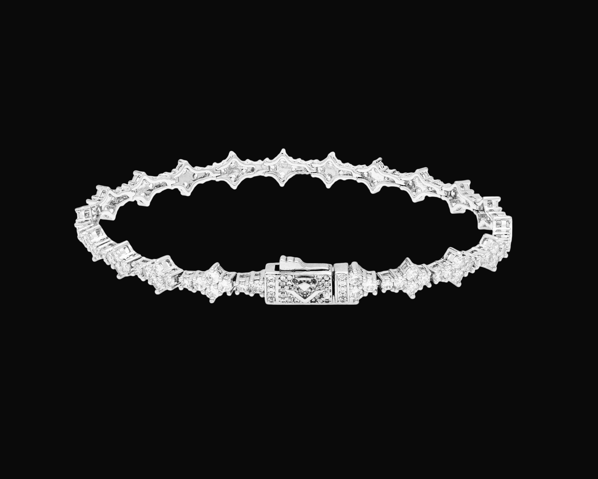 Pulsera Lumina Multi-stone Silver