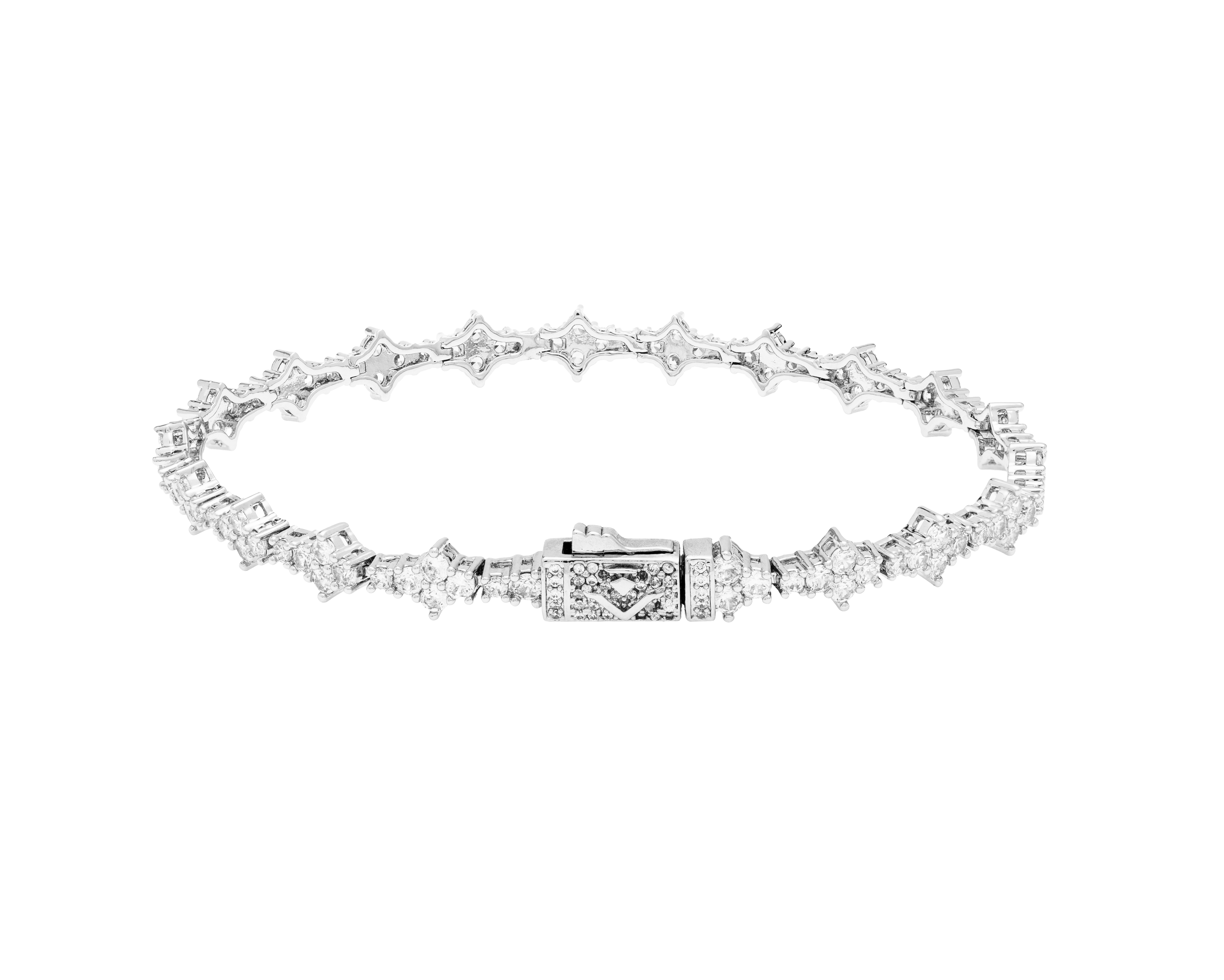 Pulsera Lumina Multi-stone Silver